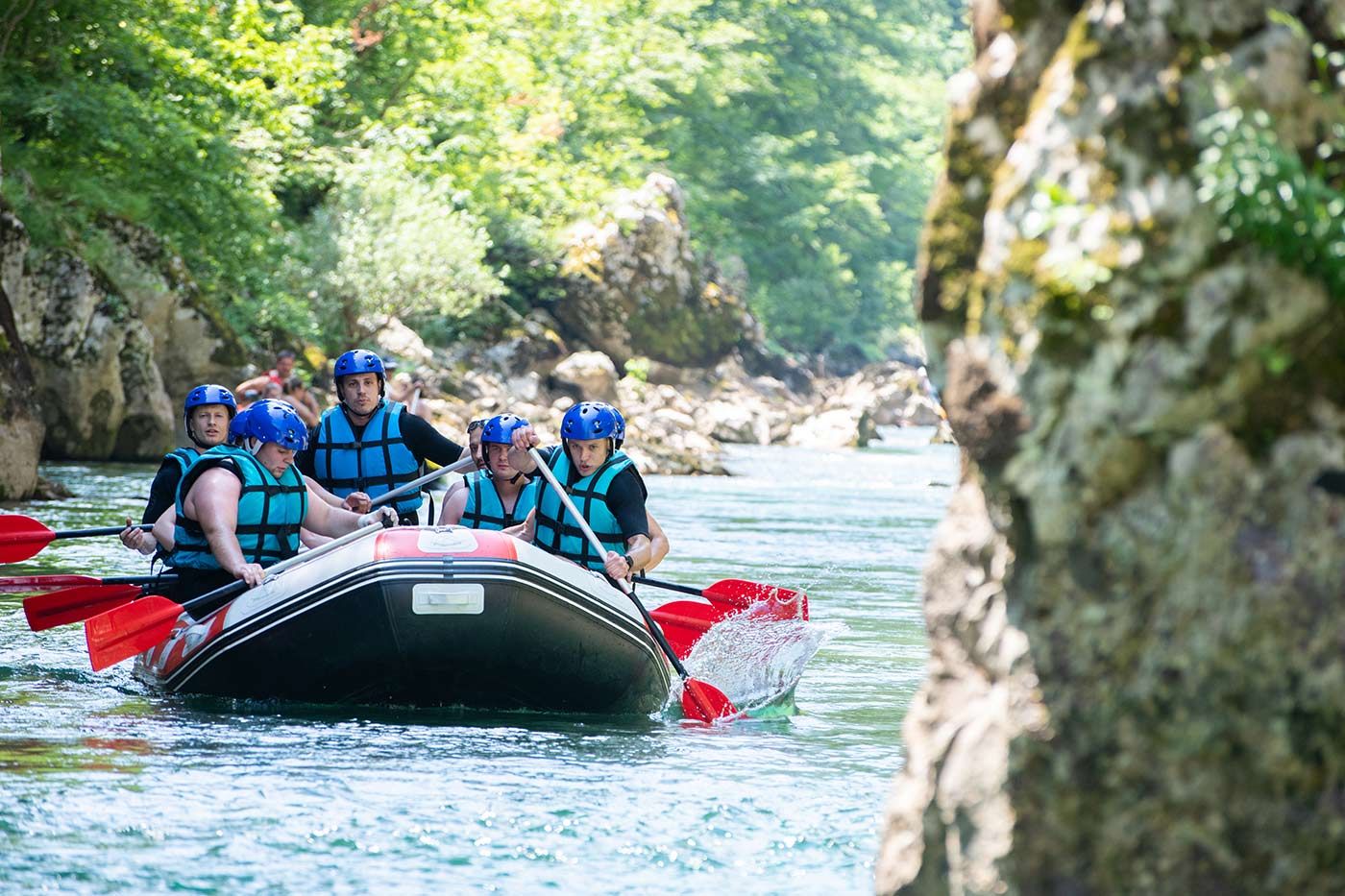 kalandtúra Bosznia, Neretva rafting